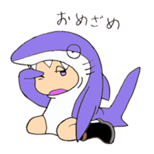 Tiny Shark sticker #4845645