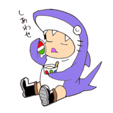 Tiny Shark sticker #4845651