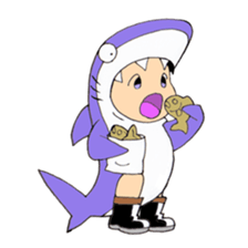 Tiny Shark sticker #4845652