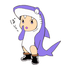 Tiny Shark sticker #4845653