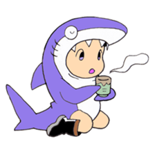Tiny Shark sticker #4845655