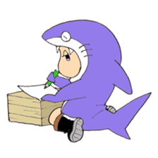 Tiny Shark sticker #4845658