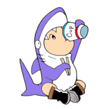 Tiny Shark sticker #4845670