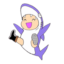 Tiny Shark sticker #4845672