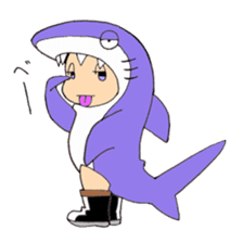 Tiny Shark sticker #4845677