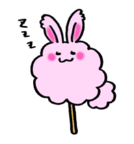 Cotton Candy Rabbit sticker #4846045