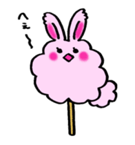 Cotton Candy Rabbit sticker #4846061