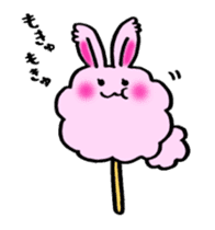 Cotton Candy Rabbit sticker #4846063