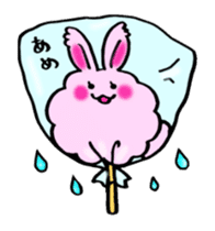 Cotton Candy Rabbit sticker #4846064