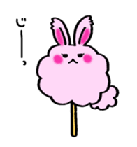 Cotton Candy Rabbit sticker #4846065