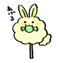 Cotton Candy Rabbit sticker #4846071