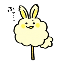 Cotton Candy Rabbit sticker #4846072