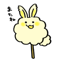 Cotton Candy Rabbit sticker #4846073