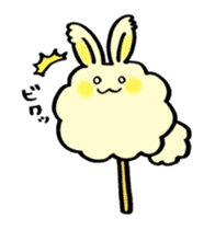 Cotton Candy Rabbit sticker #4846074