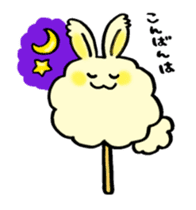 Cotton Candy Rabbit sticker #4846075