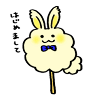 Cotton Candy Rabbit sticker #4846078