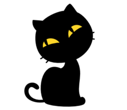 Here's The Black Cat sticker #4846161