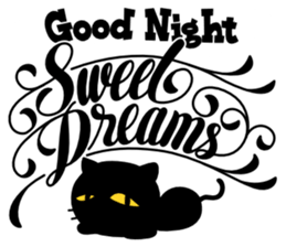 Here's The Black Cat sticker #4846167