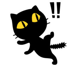 Here's The Black Cat sticker #4846171