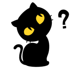 Here's The Black Cat sticker #4846172