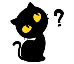 Here's The Black Cat sticker #4846172