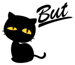 Here's The Black Cat sticker #4846174