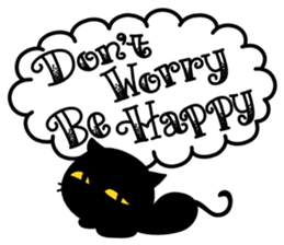 Here's The Black Cat sticker #4846176