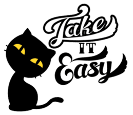 Here's The Black Cat sticker #4846177
