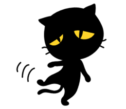 Here's The Black Cat sticker #4846191