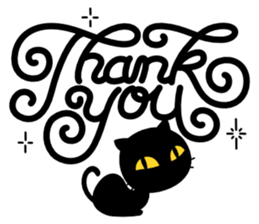 Here's The Black Cat sticker #4846196