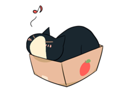 Socks cat sticker sticker #4846568