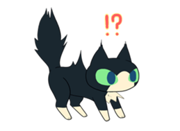 Socks cat sticker sticker #4846569