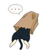 Socks cat sticker sticker #4846571