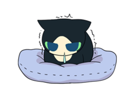 Socks cat sticker sticker #4846574