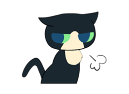 Socks cat sticker sticker #4846580