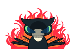 Socks cat sticker sticker #4846582