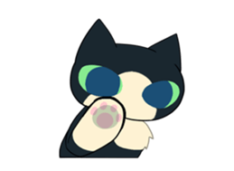 Socks cat sticker sticker #4846591