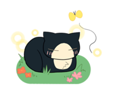 Socks cat sticker sticker #4846595