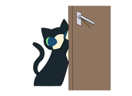 Socks cat sticker sticker #4846599