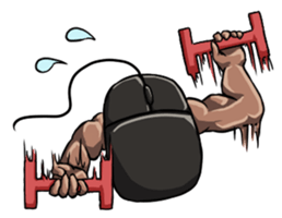 Mouslle4 sticker #4847120