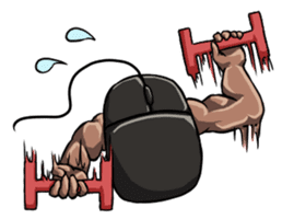 Mouslle4 sticker #4847120