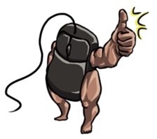 Mouslle4 sticker #4847125