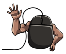 Mouslle4 sticker #4847126