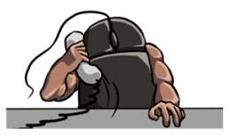 Mouslle4 sticker #4847138