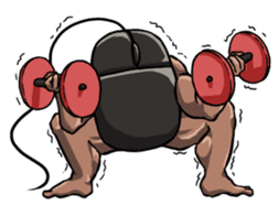 Mouslle4 sticker #4847140