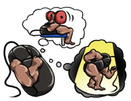 Mouslle4 sticker #4847154