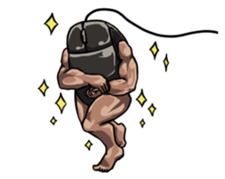 Mouslle4 sticker #4847157