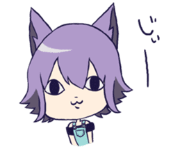 Nekomimi daughter sticker #4847202