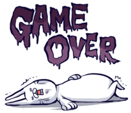 David of rabbit sticker #4847329