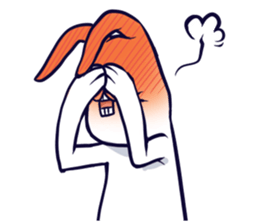 David of rabbit sticker #4847336